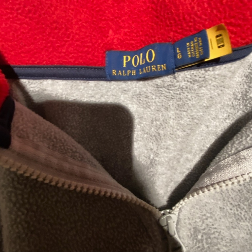 Polo Ralph Lauren Mens 1/4 Zip Fleece Pullover